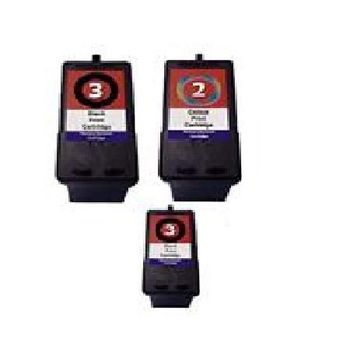 Compatible Multipack Lexmark Z1480 Printer Ink Cartridges (3 Pack) -18C1530