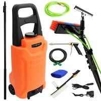 trolley maxblast para transporte de agua 30l pertiga telescopica y accesorios