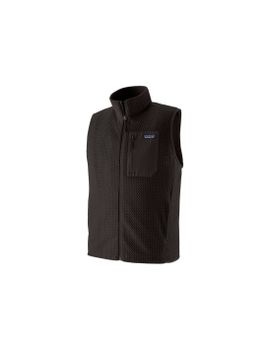 Chaleco Patagonia R1 Air Vest Hombre Negro