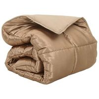 edredon de invierno 200 x 220 cm 450 gsm dorado vidaxl