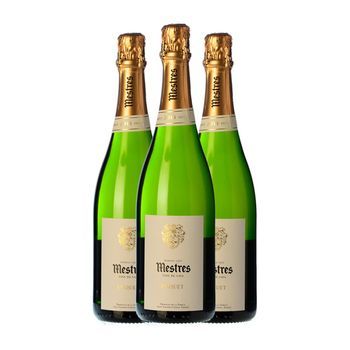 Mestres Coquet Brut Nature Cava Gran Reserva 75 Cl 12% Vol. (pack De 3 Unidades)