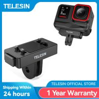 adaptador magnetico de dos garras telesin accesorios para camara de accion para insta 360 ace pro