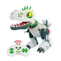 xtrem bots - dinopunk  dinosaurio teledirigido 5 anos o mas  robot juguete programable 20 acciones  juguete nino 5 anos o mas  dinosaurios juguetes