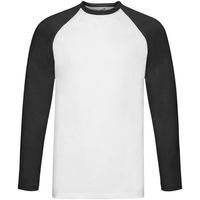 fruit of the loom camiseta manga larga valueweight para hombre