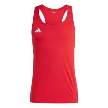adidas adizero Essential Camiseta de running Hombres-rojo