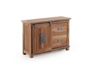 comoda de madera maciza de acacia reciclada