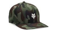gorra flexfit fox head camo tech verde