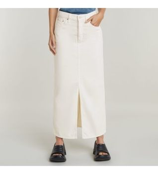 G-Star para mujer. D24385-D551-G377 Falda Viktoria blanco roto (24), Casual, Algodón