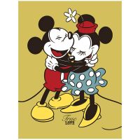 pyramid lienzo disney mickey  minnie true love 30x40