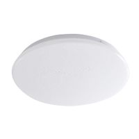 lampara de techo led de metal blanco