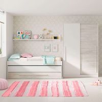pack muebles infantil juvenil elliot cama nidoestanteriaarmariosomieres 90x190 cm