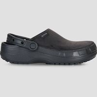 crocs zuecos classic crafted velvet clog para mujer
