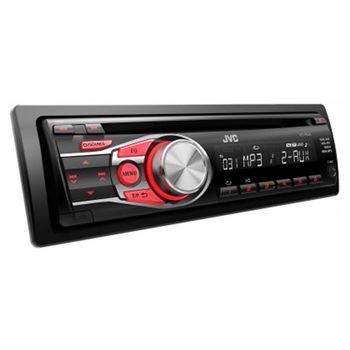 CD Receiver with Dual Aux, Red illumination 2