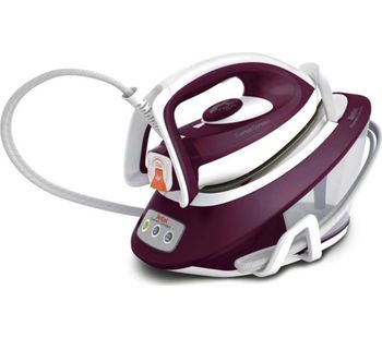 Express Compact Anti-Scale SV7120 Steam Generator Iron - Purple & White, Purple