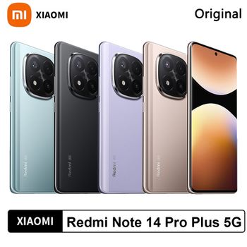 Xiaomi Redmi Note 14 Pro Plus 5G Versión Global, Smartphone con NFC, Snapdragon ® Pantalla AMOLED de 7 pulgadas Gen 3 1,5K, cámara de 200 MP, 120Hz, batería.