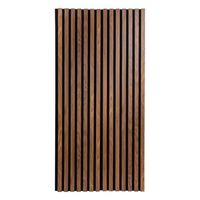 colva panel decorativo de pared de madera oscura 120x60cm