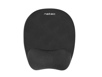 ALFOMBRILLA NATEC CHIPMUNK 230X200 MM RATON CON REPOSAMUÇÈECAS NEGRA