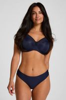 hunkemoller brasilena invisible lace back azul