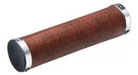 punos ritchey classic locking cuero sintetico marron 130mm