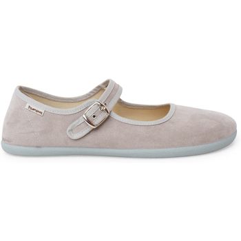 Pisamonas Bailarinas Merceditas Barefoot Suede Hebilla Mujer para mujer