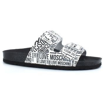 Love Moschino Chanclas Ciabatta Fibbia Nero JA28073G1EIJ010A para mujer