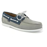 atlanta mocassin nauticos zapatos nauticos bicolor en piel nobuck para hombre