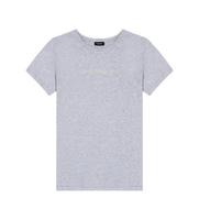 emporio armani para mujer ew000408af19026 camiseta iconic logobanda gris s homewear algodon manga corta