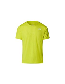 Camiseta de Montaña The north Face 24/7 Embossed Verde Hombre