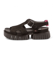 art para mujer 118821101003001 sandalias de piel 1882 madeira negro 39 3 a 5cm hebilla casual