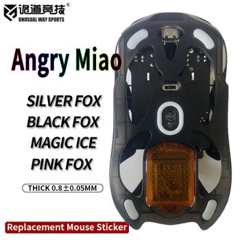 UnusualWaySports Patines de Ratón Angry Miao AM Infinity 100 Superficie Curva PTFE Anticolapso Magic Ice