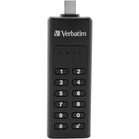 verbatim keypad secure 128gb usb-c