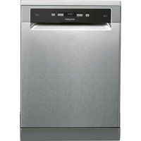 hotpoint hdfo 3c24 w c x uk full-size dishwasher - inox