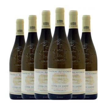Château Beauchene Vino Blanco Blanco Côtes Gran Reserva 75 Cl 12.5% Vol. (pack De 6 Unidades)