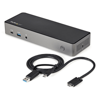 hybrid usb-c and usb-a dock triple 4k 60hz dphdmi - 85w pd