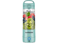 batidora de vaso - nutribullet nbp003lbl portable personal vaso portatil 0475 l asa transportable carga usb-c 2000 mah azul claro
