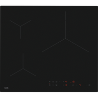 vitroceramica induccion aeg tn63iv00ct 3 zonas coccion ancho 56 cm