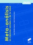meta-analisis en ciencias sociales y de la salud