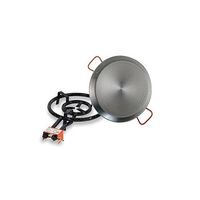 lote paellero 40cm  paella pulida 42cm