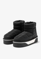 botas doble cordon nordic v2 low bomb black - negro