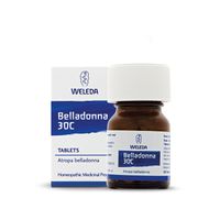weleda belladonna 30 tablets