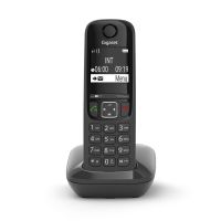 gigaset as690 telefono inalambrico negro