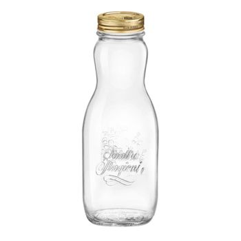 Botella de zumo vidrio 1l