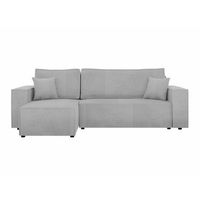sofa rinconero shelton 100 gris funcion de descanso caja de ropa de cama 244x145x82cm