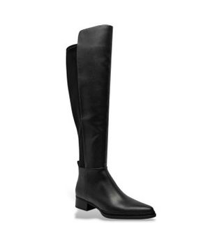 Michael Kors para mujer. 40F5LXMB5L Botas Lex negro (37), Plano, Cremallera, Casual