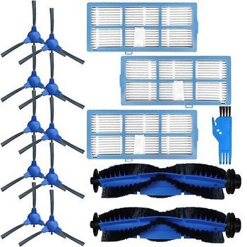 Repuestos Para Cepillos Laterales, Rodillos Y Filtros Hepa Para Aspiradora Robótica Proscenic 850t (accesorios ~14614)