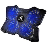 klim wind base refrigeradora para portatil hasta 16 negraazul