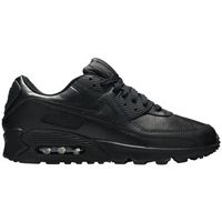 nike zapatillas air max 90 leather triple black para hombre