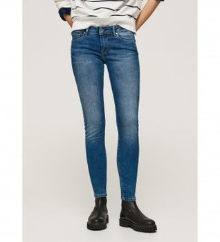Pepe Jeans para mujer. PL204174Z63 Jeans Soho Azul (25/32), Casual, Algodón