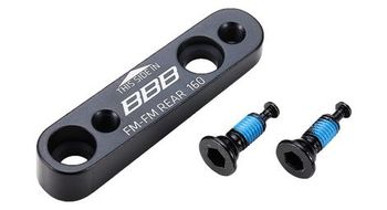 Bbb powermount fm fm adaptador de freno trasero de 140 160 mm
