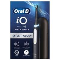 oral-b io 4 black electric toothbrush with travel case